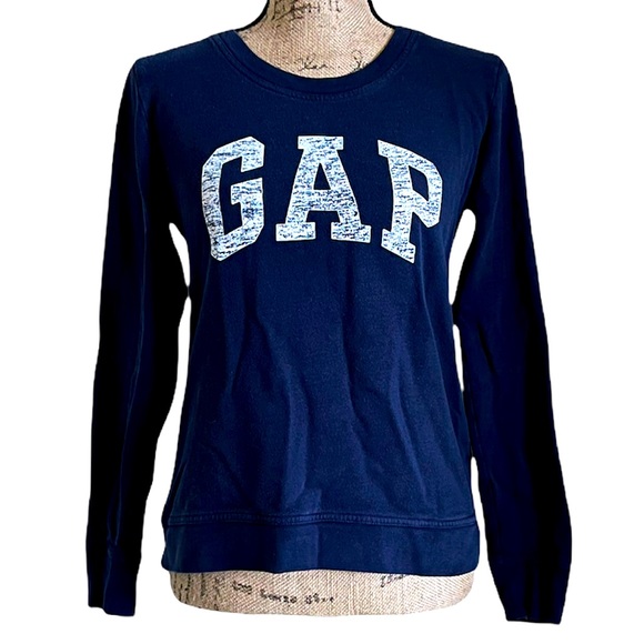 GAP Dark Blue Relaxed Sweatshirt Small - Picture 9 of 12